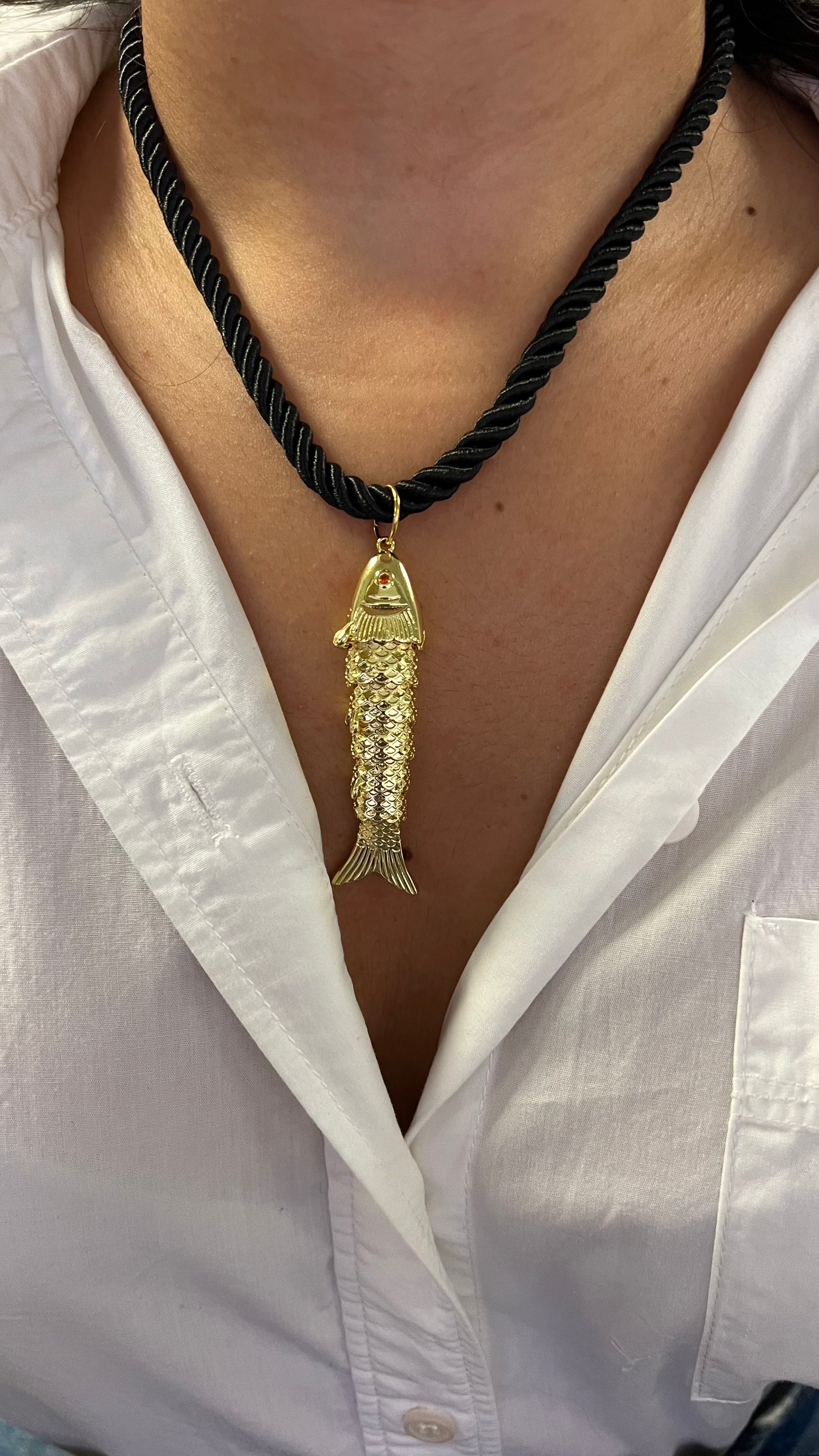 Mr. Fish Charm