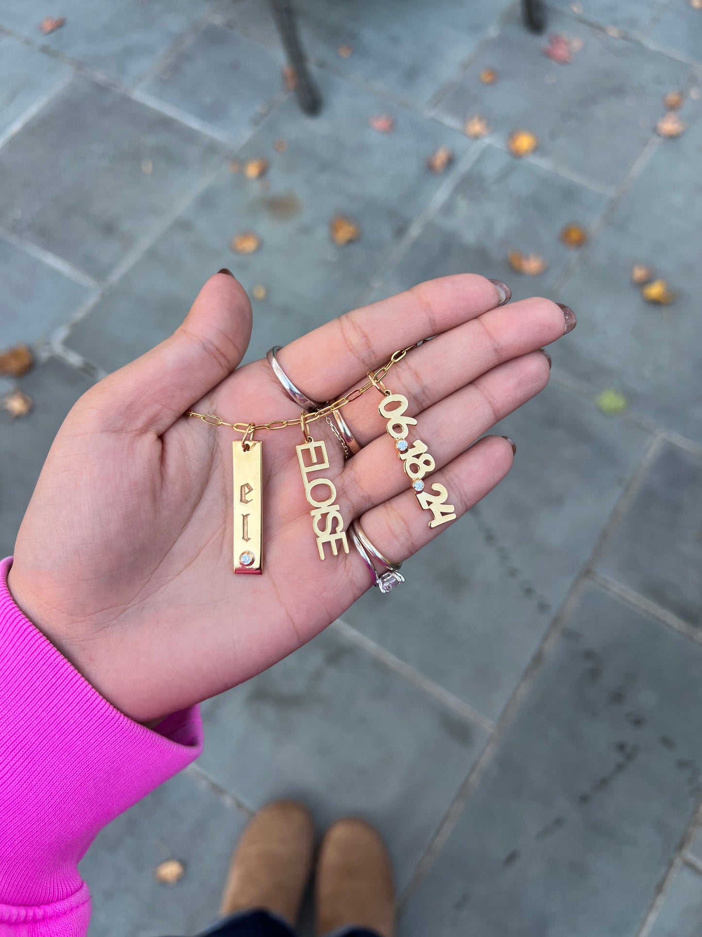 Personalized Charm Options