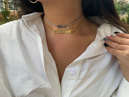 Personalized Print Choker