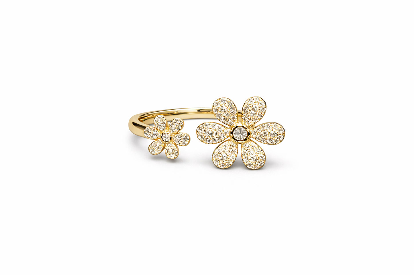 Double Flower Ring