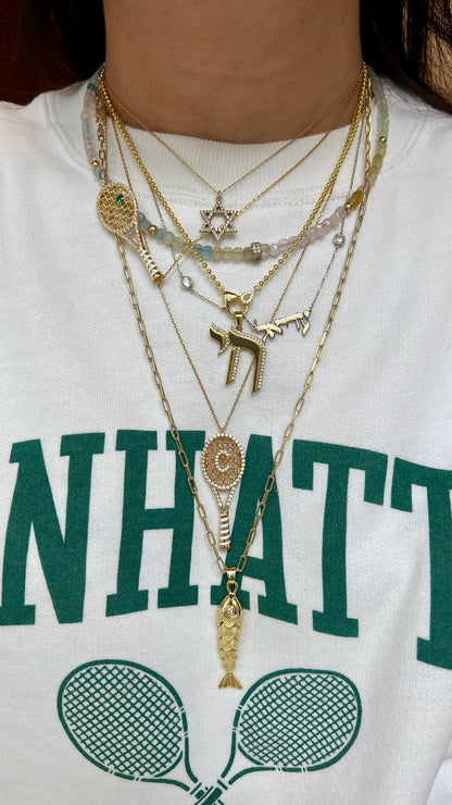 Chai Lobster Clasp Necklace