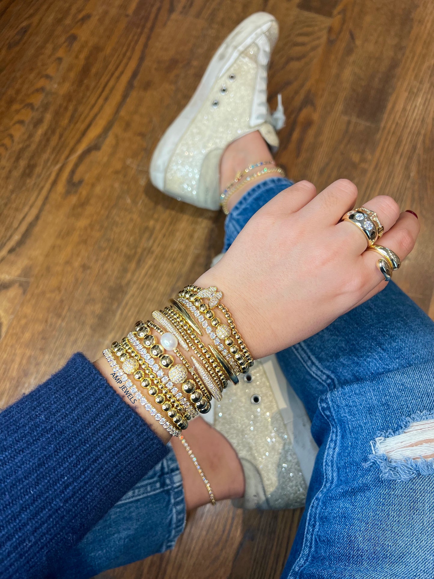 Pearl Beaded Bracelet