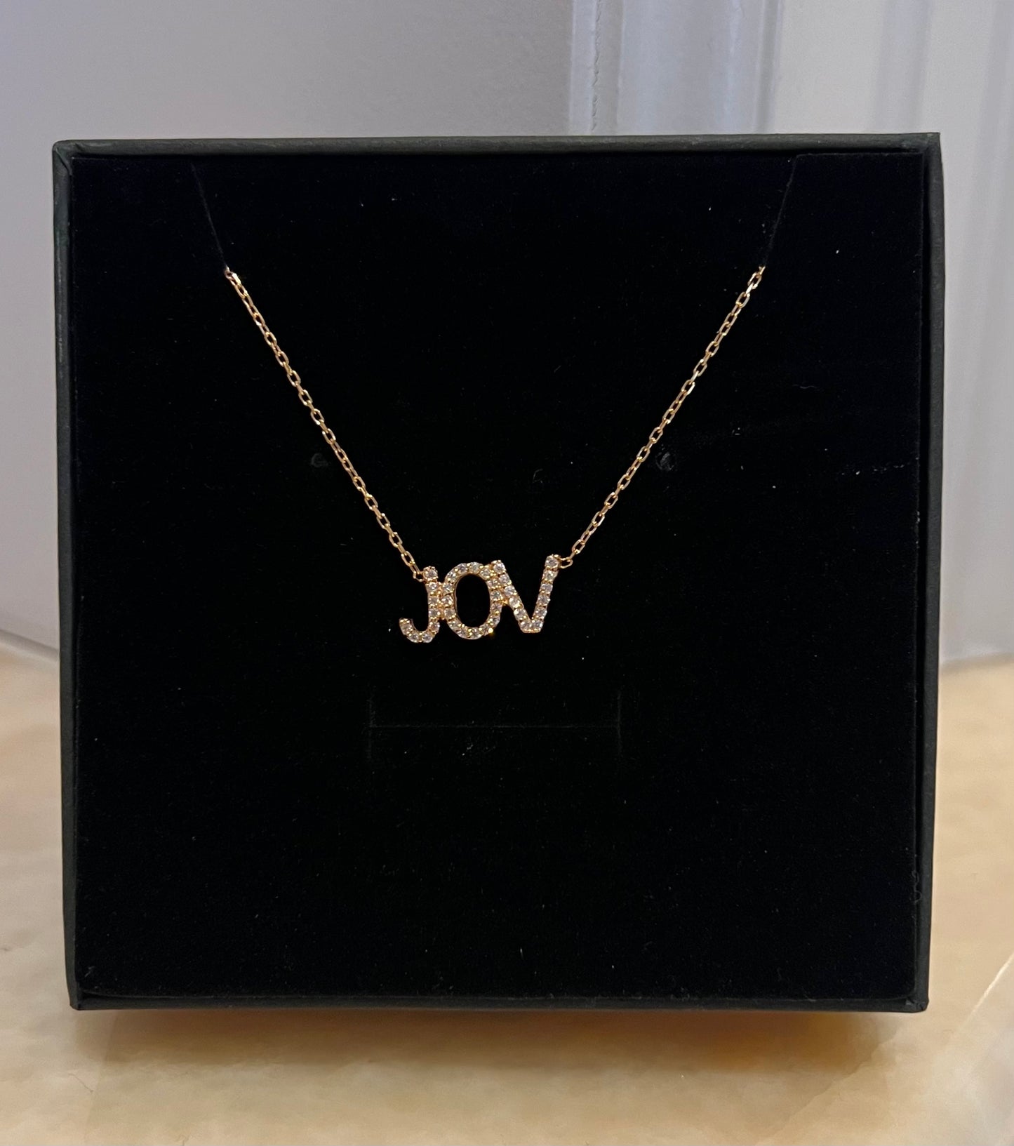 Pave Name Necklace