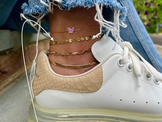 Disk Anklet