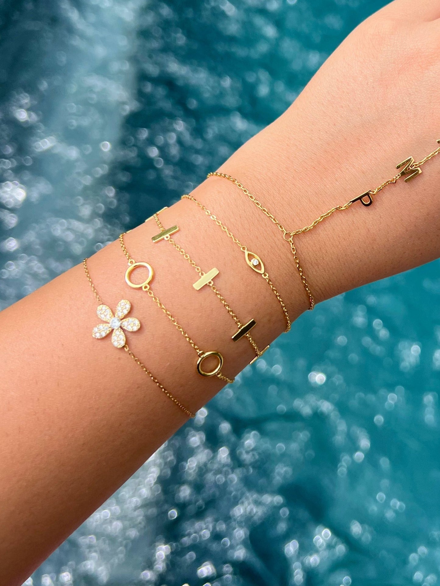 Dainty Gold Bracelet Options