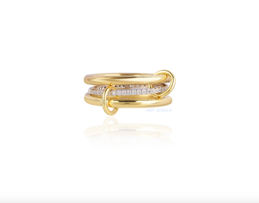 3 Row Ring Stack