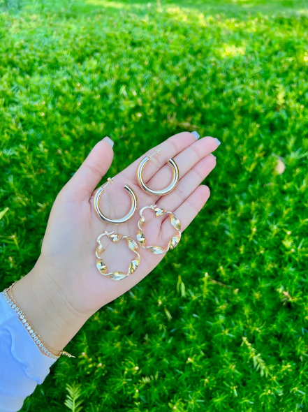 Gold Hoops